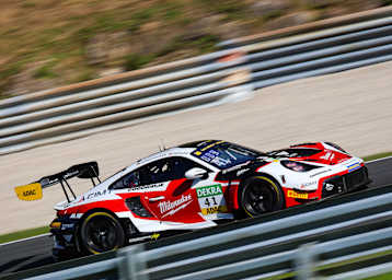 Leo Pichler auf der Pole-Position im ADAC GT Masters