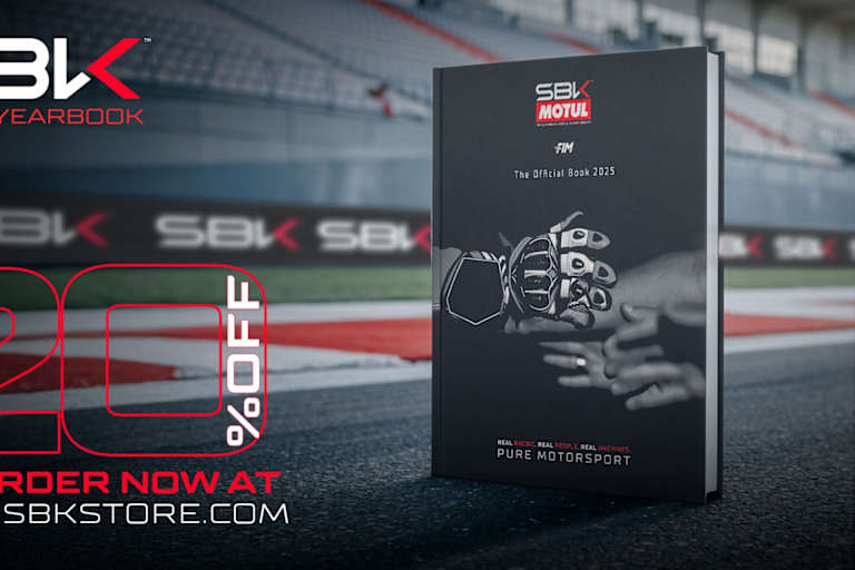 Jahrbuch der Superbike-WM 2025: Schnelle Bestellung, großer Rabatt