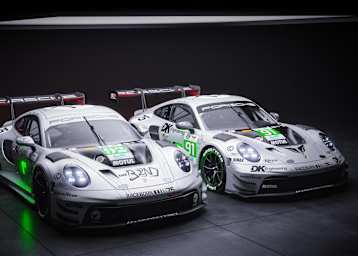 So sehen die beiden Porsche 2026 bei den 24 Hours of Le Mans aus