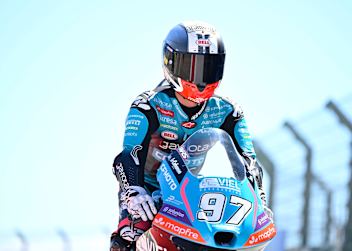 Zog als Schnellster Moto3-Pilot ins Q2: Marco Morelli