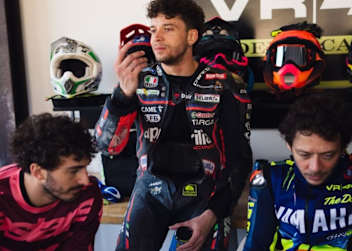 Drei GP-Helden: Rossi, Bezzecchi, Bagnaia