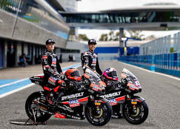 Die Moto2-Arbeitsplätze von Manuel Gonzalez und Senna Agius sind begehrt