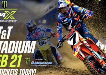 Die US Supercross-Meisterschaften gastieren in Arlington (Texas)