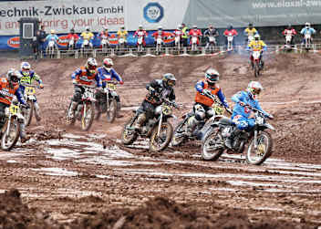 Start beim Classic Cross der Nationen in Culitzsch