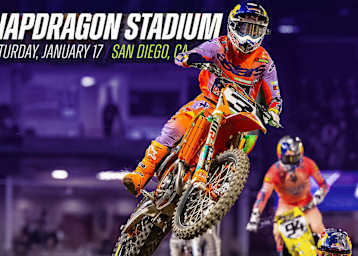 In San Diego findet der zweite Lauf der US Supercross-Meisterschaften statt