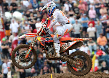 Sacha Coenen im ersten MX2-Lauf im Talkessel