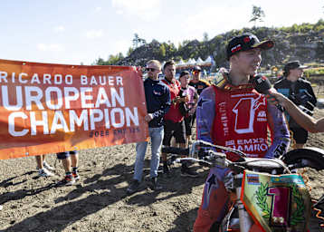 Ricardo Bauer wurde vorzeitig EMX125-Europameister