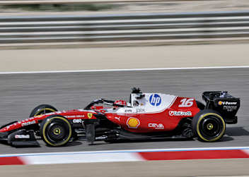 Charles Leclerc im Ferrari