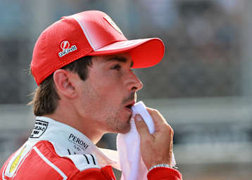 Charles Leclerc braucht Unterstützung, kein Gespräch, sagt Otmar Szafnauer