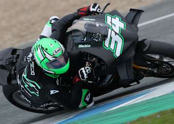 Lorenzo Baldassarri debütierte beim Jerez-Test auf der Ducati V4R