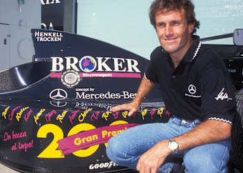 Andrea de Cesaris in Montreal 1994: 200 Grands Prix erreicht