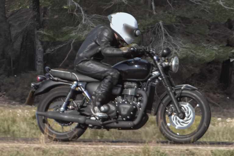 Prototyp der Triumph Bonneville 400