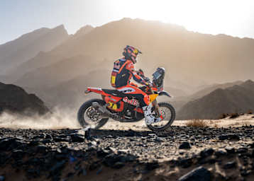 Daniel Sanders bei der Rallye Dakar 2026