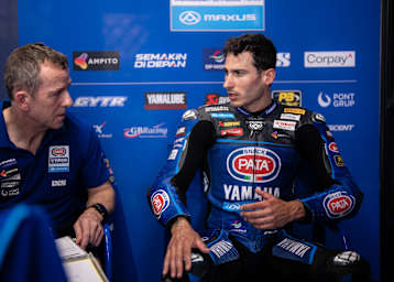 Xavi Vierge hatte einen High-Speed-Crash