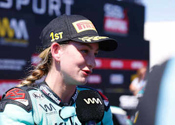Paola Ramos ist ein bekennender Fan von Marco Simoncelli