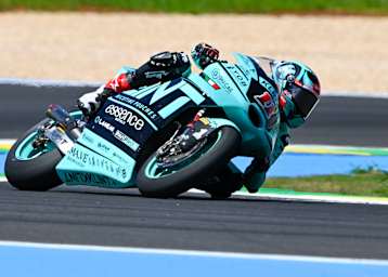 Alex Escrig auf seiner Forward-Moto2-Maschine