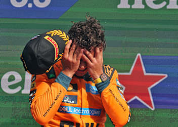 Lando Norris tut's auf einmal leid