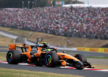 Lando Norris in Japan