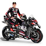 MotoGP-Werksfahrer Marco Bezzecchi auf der nur kosmetisch behandelten RS-GP