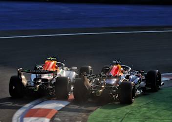 Liam Lawson und Max Verstappen lieferten sich im FP2 ein Duell mit Folgen