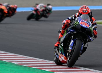Fabio Quartararo durfte im Japan-GP nicht Vollgas geben