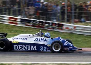 Riccardo Paletti in Imola 1982