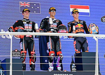 Das gab es noch nie: Doppelsieg für Intact mit Gonzalez (li.) und Agius