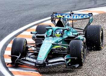 Fernando Alonso hatte in Zandvoort kein leichtes Spiel