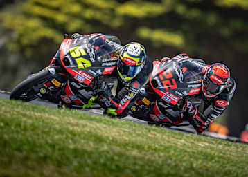 Das IntactGP-Duo erlebte am Freitag einen vielversprechenden Start