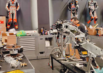 Das Kalex-Chassis für die Moto2-WM 2026