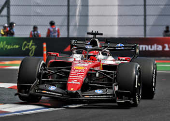 Charles Leclerc im Ferrari