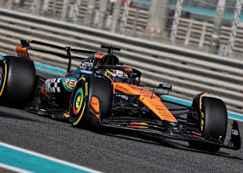 McLaren-Reservefahrer Pato O'Ward in Abu Dhabi 2025