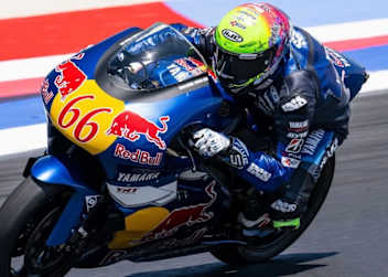 Marvin Fritz auf der Yamaha YZR500
