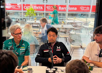 Hondas F1-Chefingenieur Shintaro Orihara in Barcelona