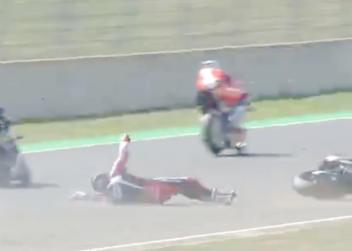 Tommy Bridewell flog im fünften Gang bei Vollgas ab