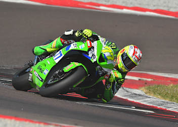 Dominique Aegerter feilt weiter an der Gewöhnung an die Kawasaki ZX6-R