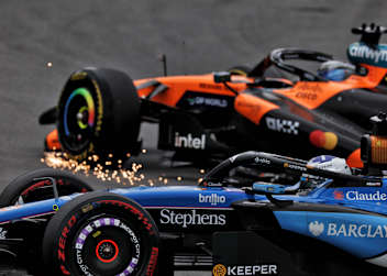 Oscar Piastri kassierte für den Crash mit Albon eine Strafe