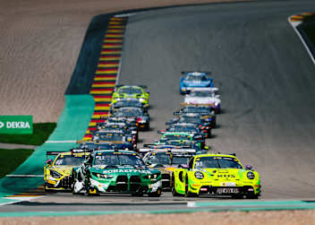 Die DTM am Sachsenring