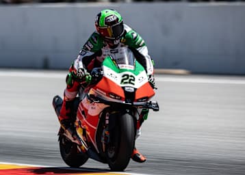 Alex Lowes quetschte seine Bimota aus wie eine Zitrone