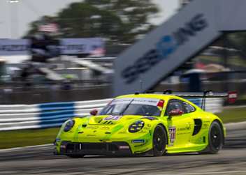 Der Porsche 911 GT3 R von Manthey in Sebring