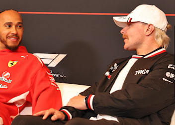 Lewis Hamilton und Valtteri Bottas