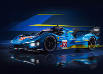 So soll der Ferrari 499P von AF Corse aussehen