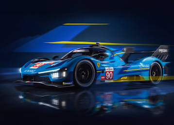 So soll der Ferrari 499P von AF Corse aussehen