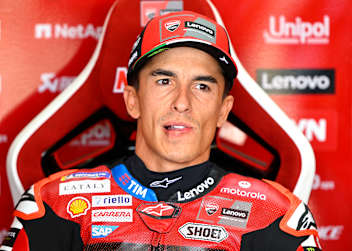 Marc Marquez war schnell, doch zur Bestzeit reichte es nicht ganz
