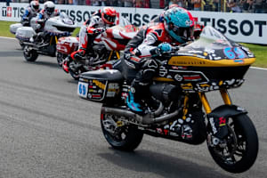 In Silverstone wieder am Start: Der Harley-Davidson Bagger World Cup