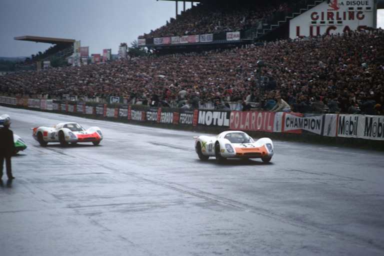 Porsche 1968 in Le Mans