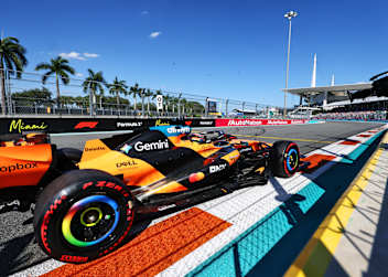 Oscar Piastri blieb im Miami-Qualifying deutlich langsamer als Lando Norris