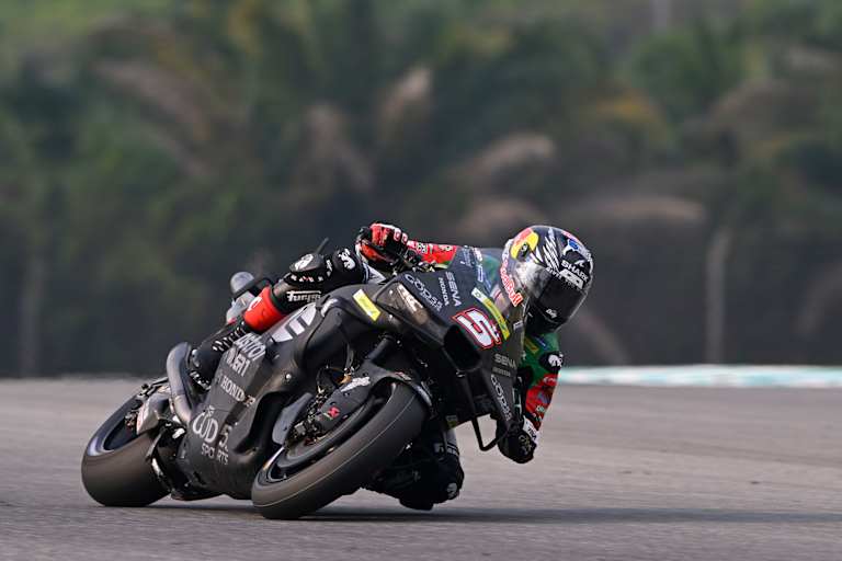 Johann Zarco ist noch keine Einheit mit der 2026er-Honda