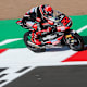 Moto3-Rennen in Silverstone: Demonstration von Intact-Pilot David Almansa