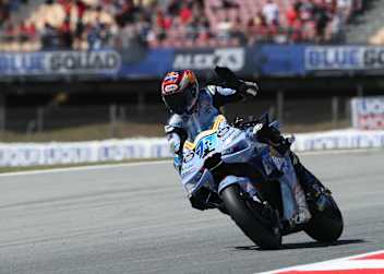 Alex Marquez im Sprint von Barcelona